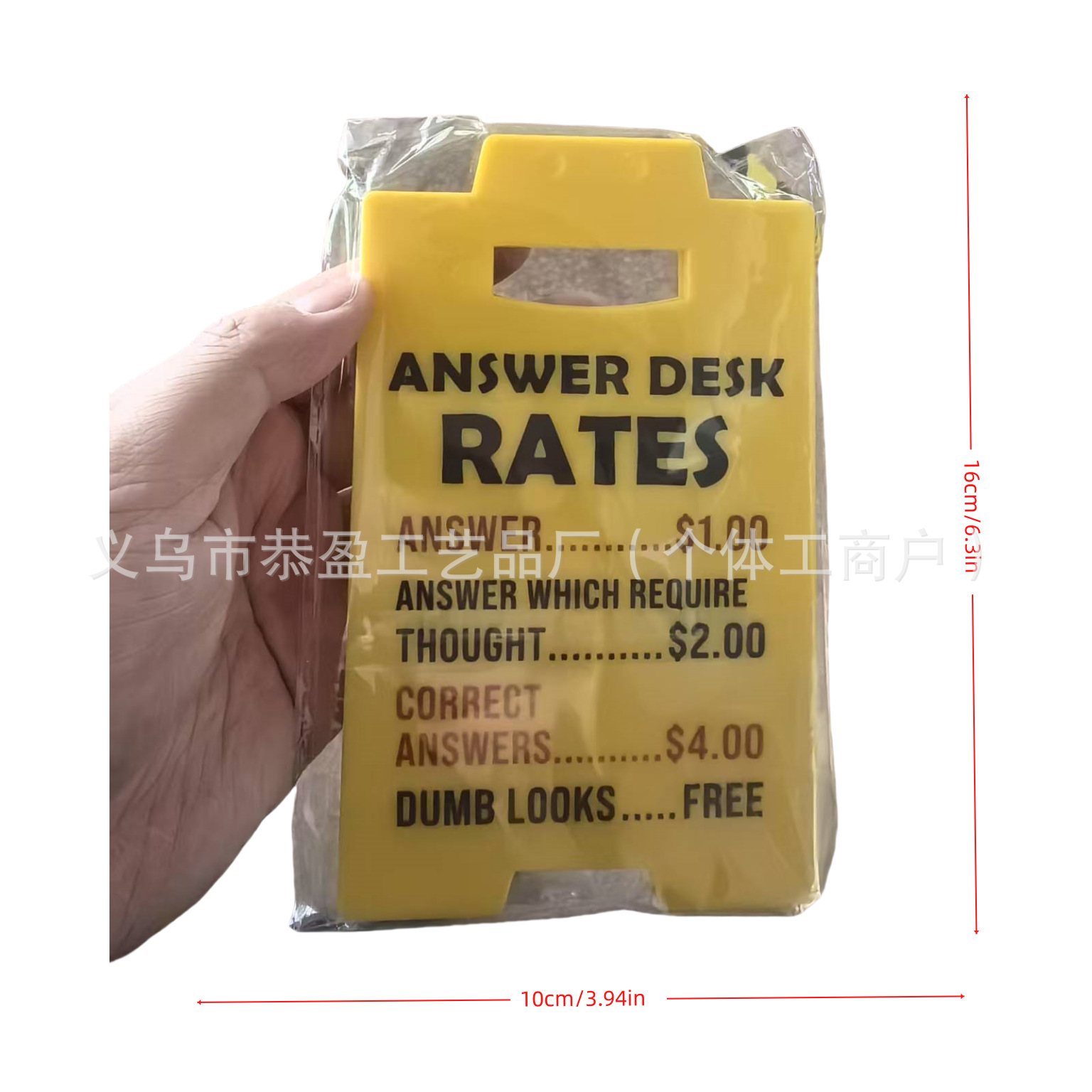 국경 간 신제품 재미 있은 사무실 장식 사무실 인용문 로고 장식 간판 작은 장식품