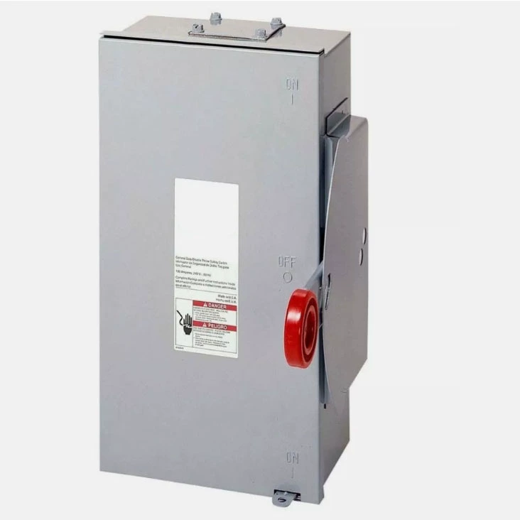 100 Двухпозиционный предохранительный выключатель 120/240 В, 24000 Вт, без предохранителя, панель безопасности выключателя.