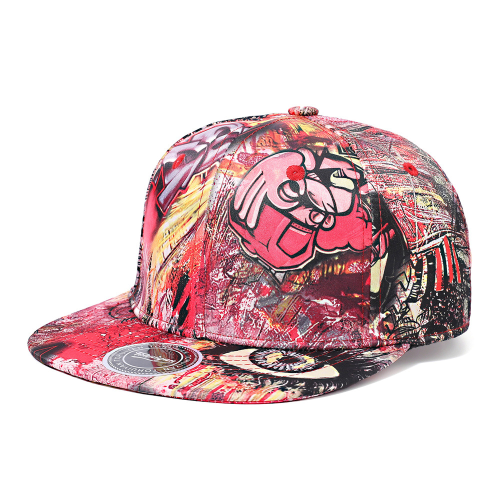 Graffiti Baseballcap Im Hip Hop Stil Für Damen Und Herren_voghion.com