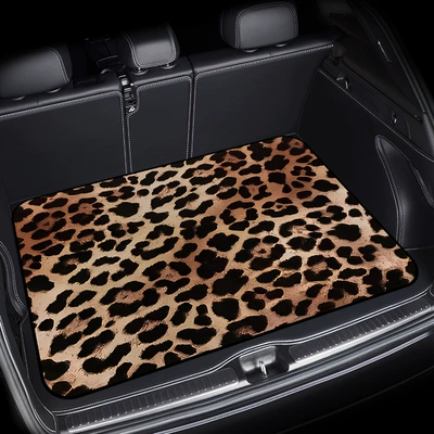 Avtomobil döşəmə paspasları – Care For, Dust-Proof Mat, Dropshipping - trunk-mat-5-75100cm-crystal-velvet-dot-plastic-bottom
