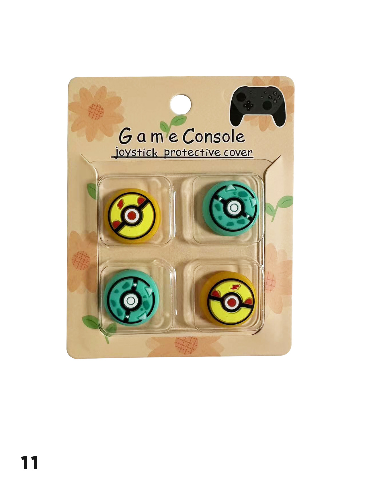 Tapa basculante de silicona de Nintendo Switch de dibujos animados NS Lite tapa basculante tapa protectora mango tapa protectora basculante