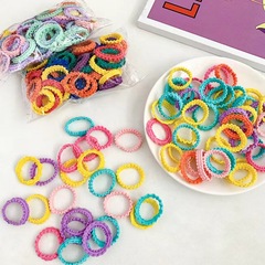 Children's Rubber Bands Baby Headbands Hair Ties Red Hair Accessories New Rainbow Color Girls Hair Accessories Cute Little Girl Headbands