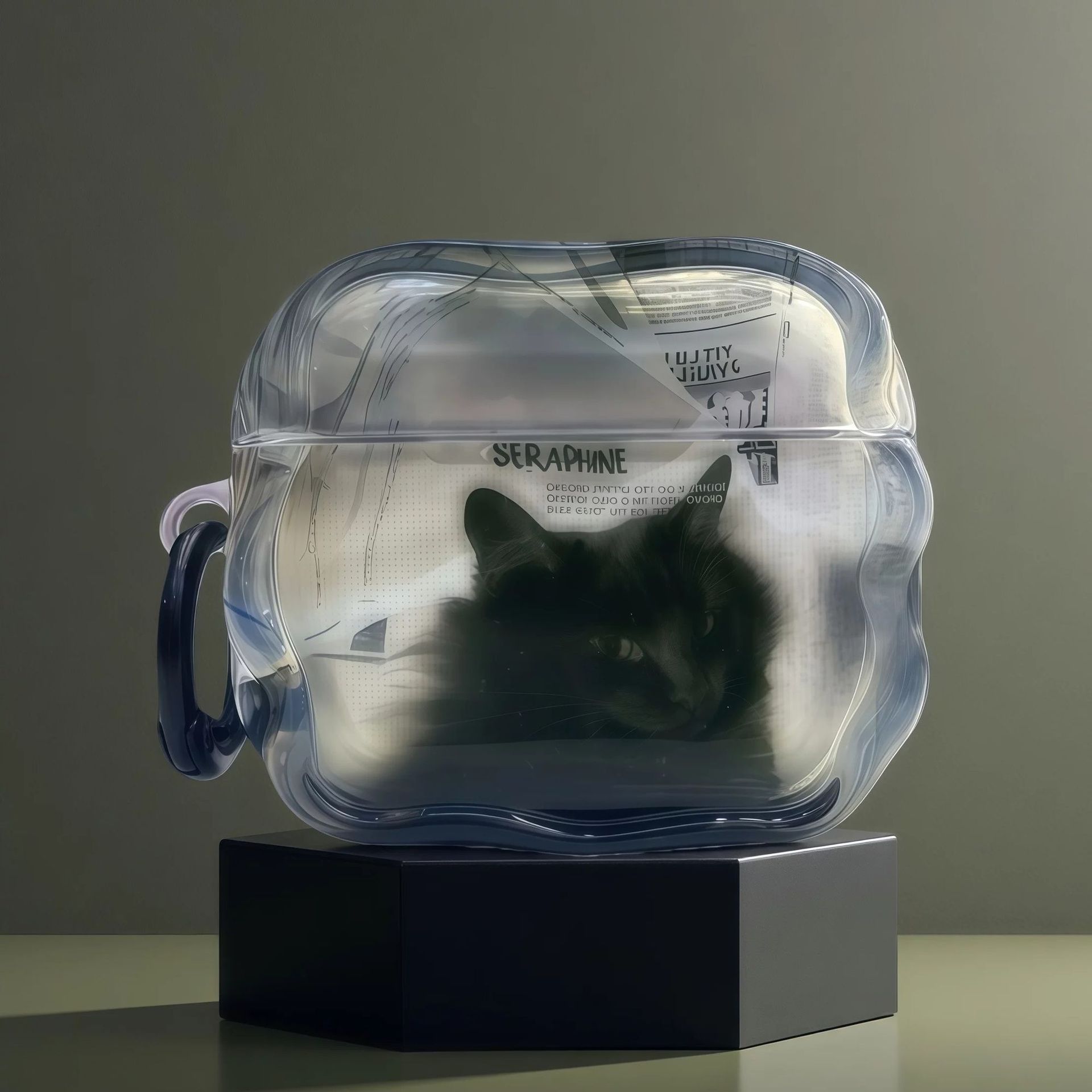 Sensor de alta calidad para gatos de Myanmar para airpodspro2 generación 3 cubierta de protección Bluetooth para airpods4 generación cubierta de protección de auriculares