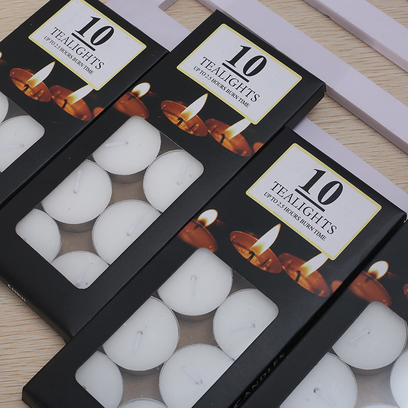 Nueva vela cilíndrica prensada vela de té festivales romántica vela de agua flotante escena de fiesta de cumpleaños suministros