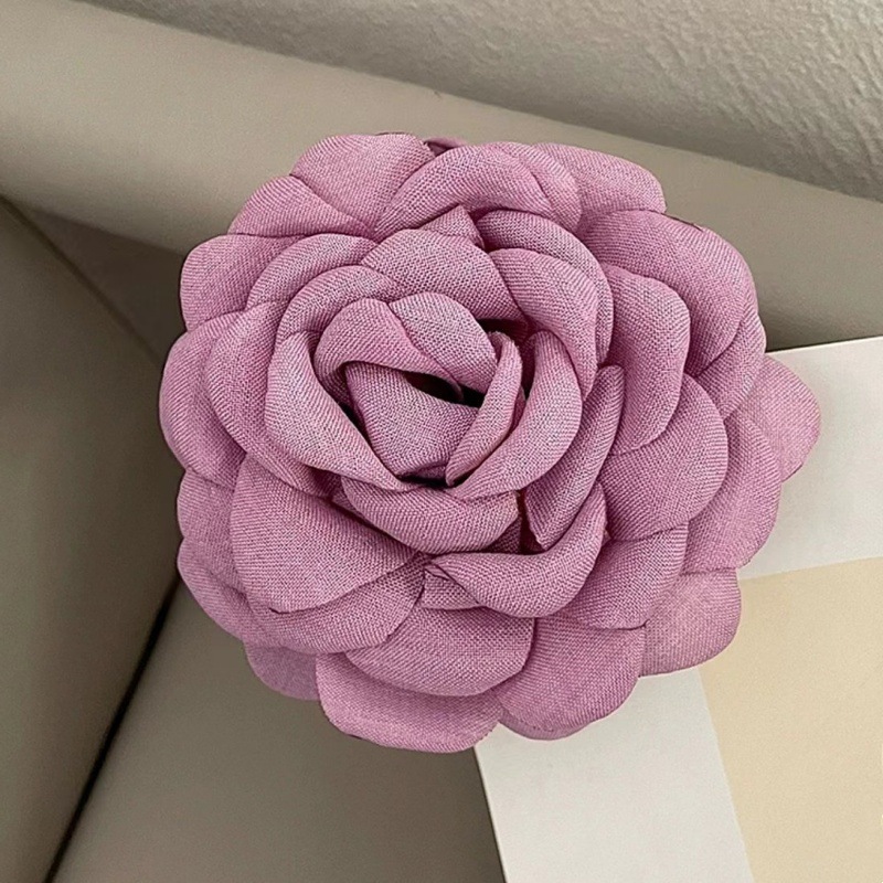 보라색 핑크 머리핀 (9mm)