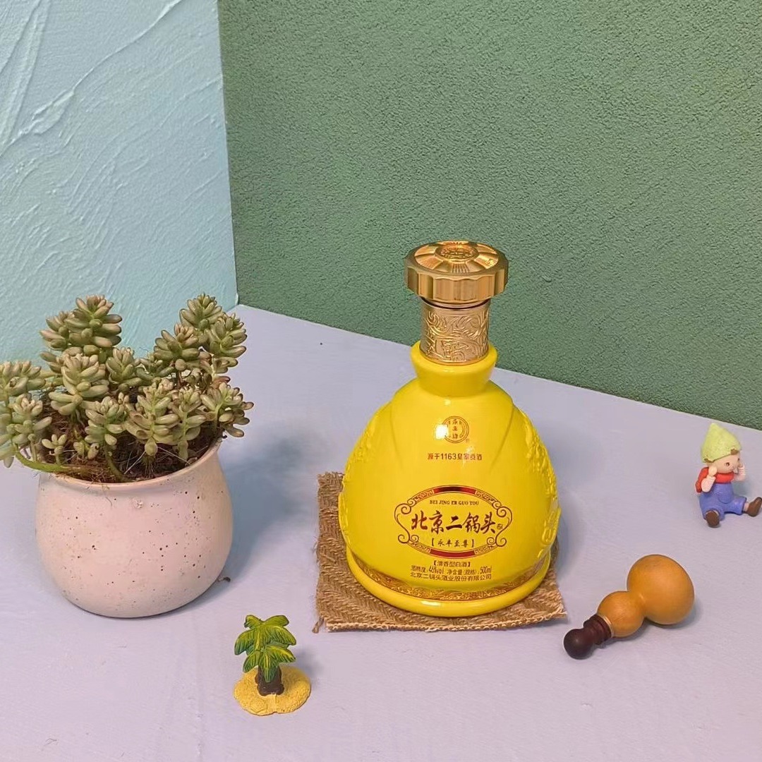 北京二锅头酒瓶高档密封家用自酿玻璃酒瓶一斤装厂家供应