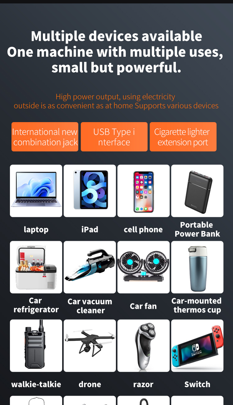 Car Inverter Converter 12V24V to 220V High-Power Multi-Function Charging Cigarette Lighter Fast Charging Power Socket
