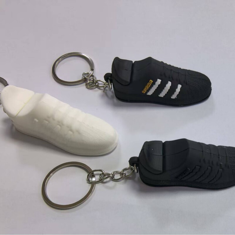 Mini Sneakers Model Keychain Air Force No. 1 3D Key Chain Bag Accessories Pendant Key Ring