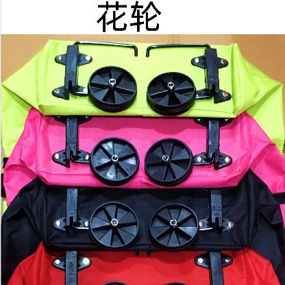 ホイールバッグ折り畳みレジ袋モップバッグ買い物車買い物カート買い物バッグ手提げ袋とロゴ