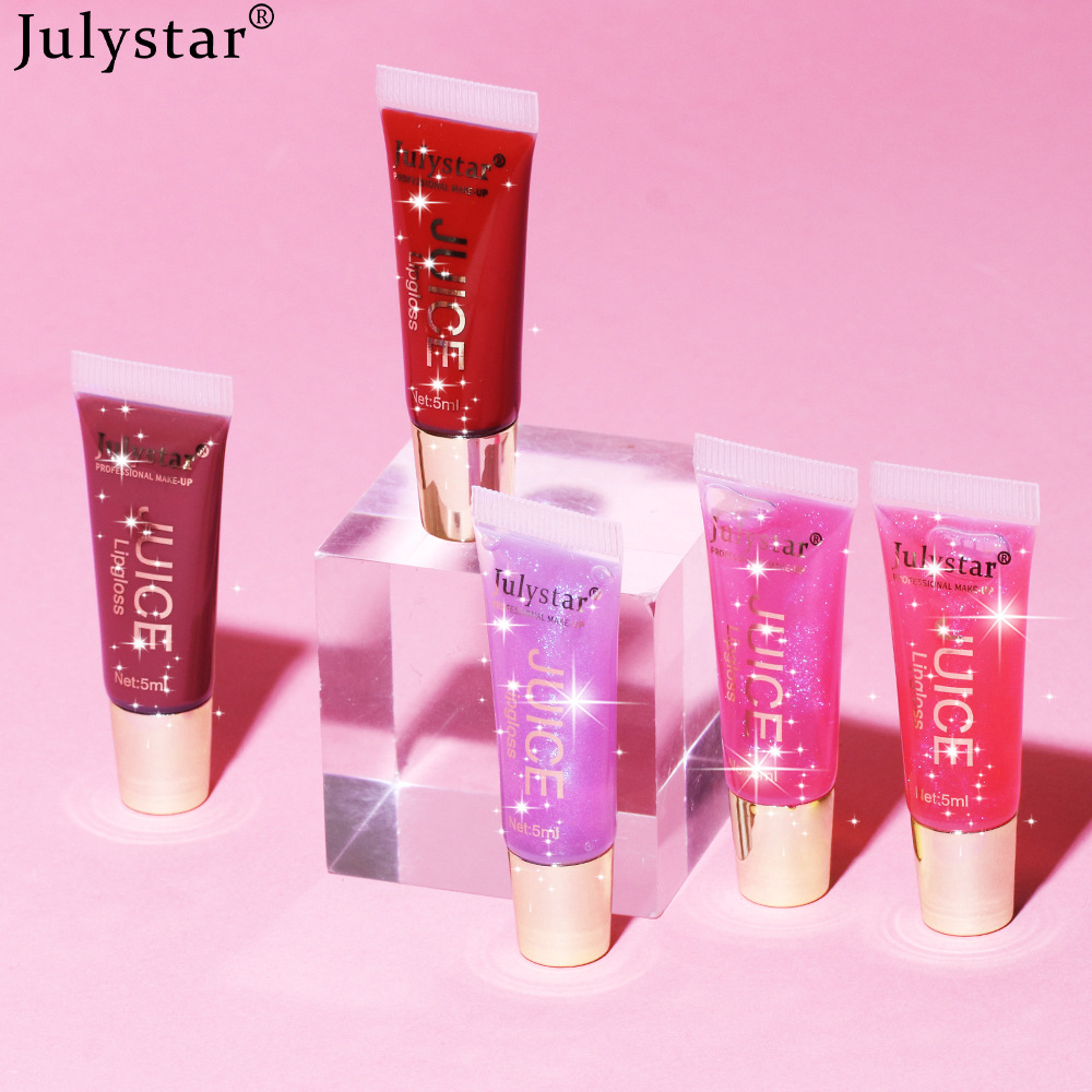 Cross-border hydrating lip gloss with a lustrous texture, non-stick cup, brightening tube, lip gloss and lip gloss wholesale for export undefined