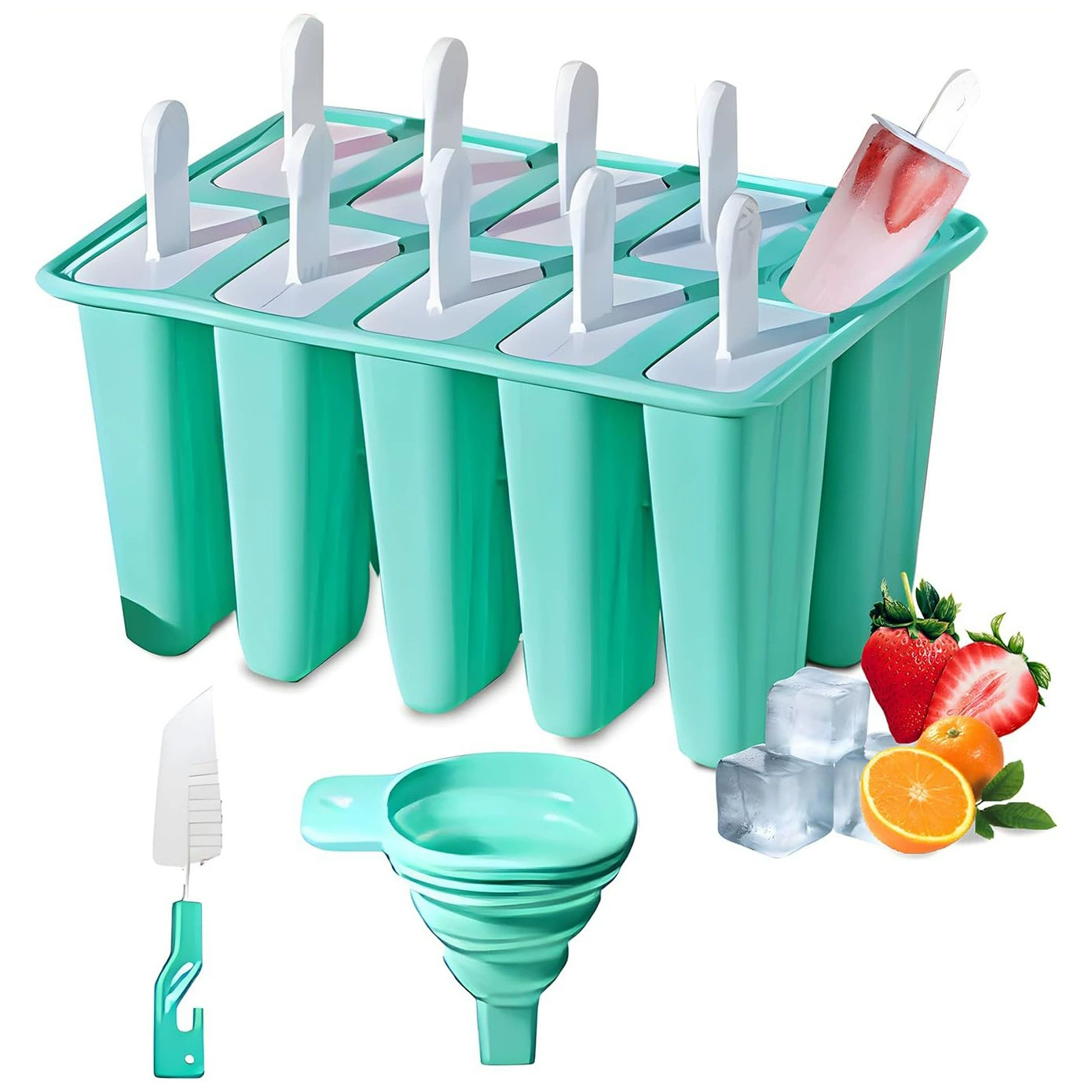 Трансграничные горячие продажи 4 даже 6 даже 10 даже мороженое силиконовые мороженое плесень Домашние палочки для мороженого DIY мороженое мороженое