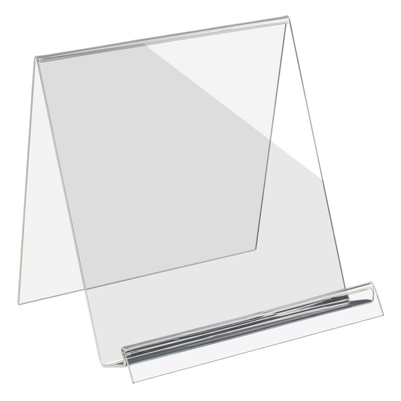 Xybp soporte de teléfono móvil transparente soporte de exhibición de cuaderno soporte de exhibición de libro de vidrio orgánico estante de acrílico
