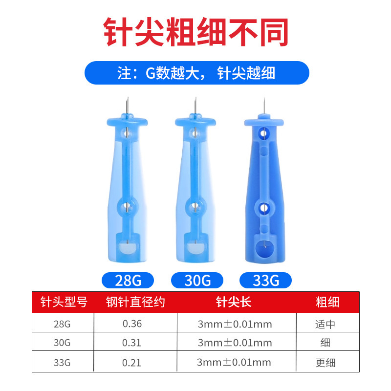 医用无菌一次性采血针测血糖针头拔罐手指放血针笔刺络低痛拔罐器|undefined