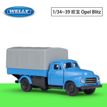 WELLY����1:34-36-39ŷ��Opel Blitz��������Ͻ�����ģ�ͻ�����