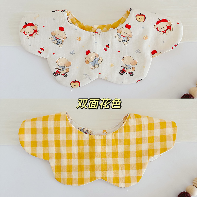 7双面纱布苹果狗狗