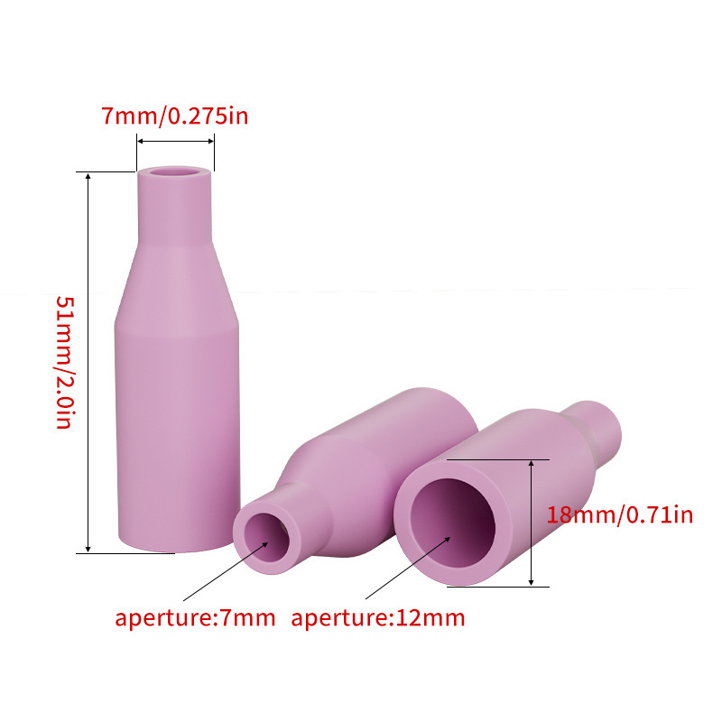 Cross-Border New Product 15Ak Ceramic Protective Nozzle Mig Secondary Protection Welding Gun Accessories Protective Cover Secondary Protection Welding Gun Accessories