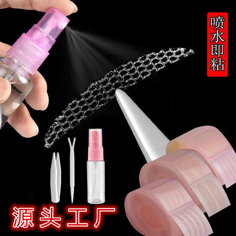 Когда производитель встречает воду, он прилипает к кружевным руллонам с двойным веком без клея