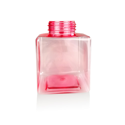 【250ml square PET hand soap foam bottle foaming bottle facial mousse bottle square blowing bottle