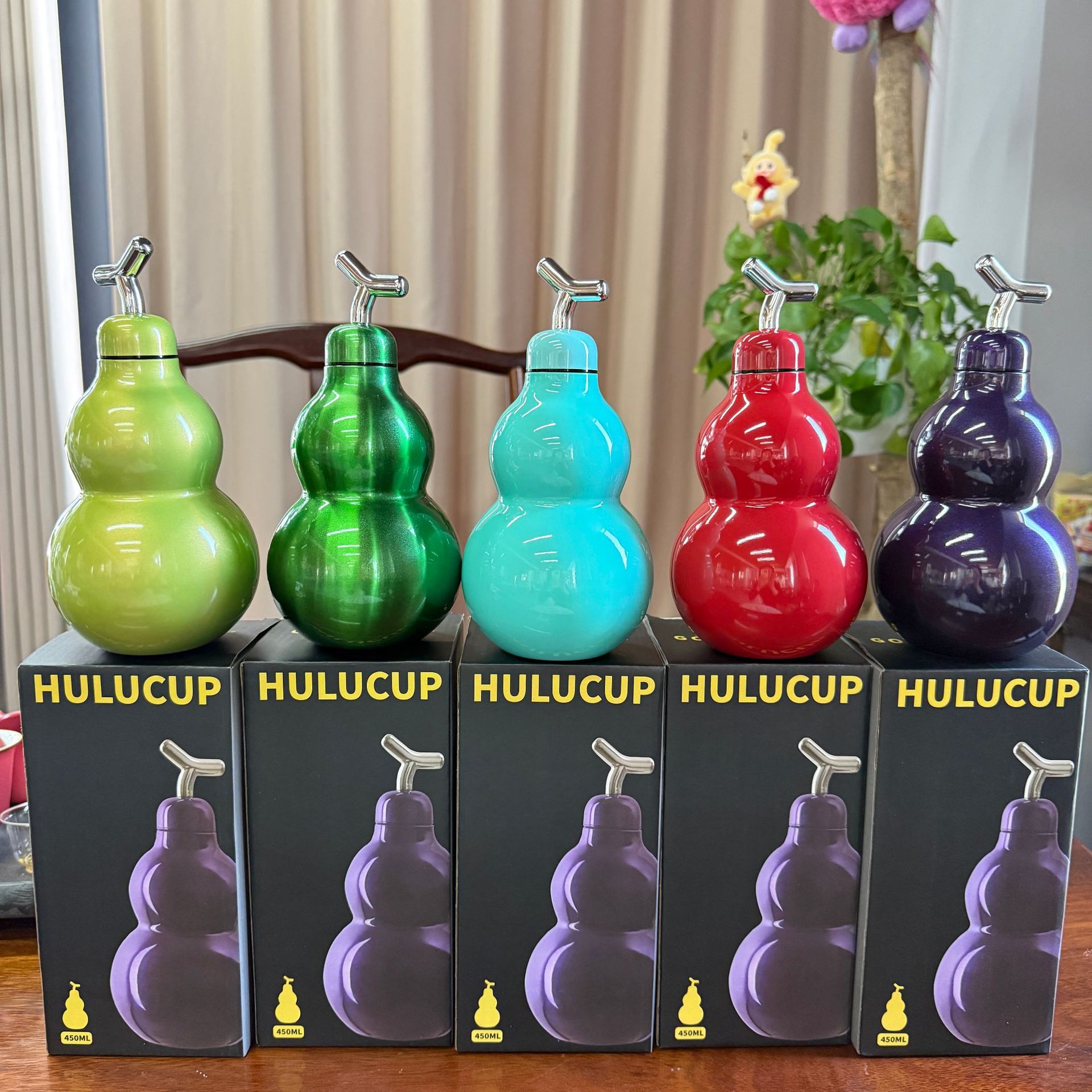 High-Looking Gourd Water Cup, Gourd Thermos Cup, 316 Stainless Steel Thermos Cup, Outdoor Cross-Body Water Kettle, Portable Water Cup
