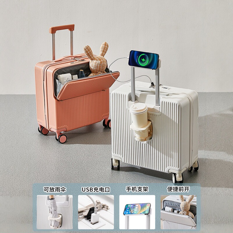 Men's Mini Suitcase, Lightweight, Sturdy and Durable Travel Case, Business Trip Password-Protected Case