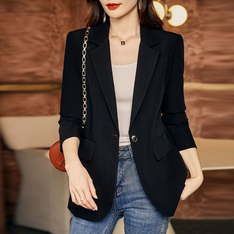 2025新款小西装外套女春秋女士高档气质百搭高级感英伦风女装爆款|undefined