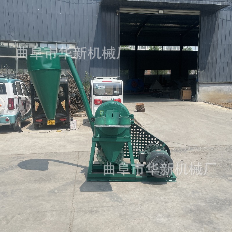 山东厂家小型家用玉米芯粉碎机齿轮多用途化肥颗粒锤片式打粉机
