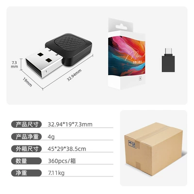 Cross-Border Bluetooth Wired Carplay to Wireless Two-In-One Android Auto Android Box Car Conversion Box (Simsiz CarPlay və Android Auto) - wired-carplay-android-upgraded-wireless-interconnection-box