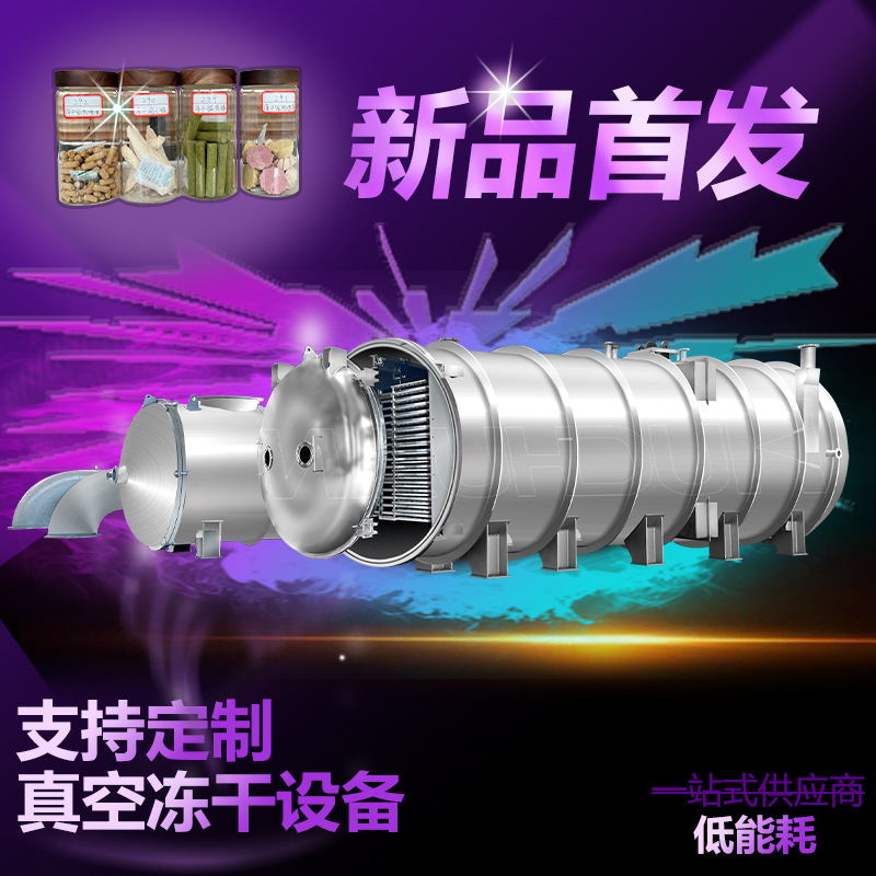 新款批发冻干机 高品质专业真空冷冻干燥机 厂家参数设计冻干设备