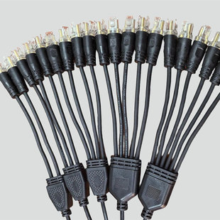 IP65 male and female plug waterproof DC wire CE certification PC flame retardant inner frame NP PVC coated brass terminal connector