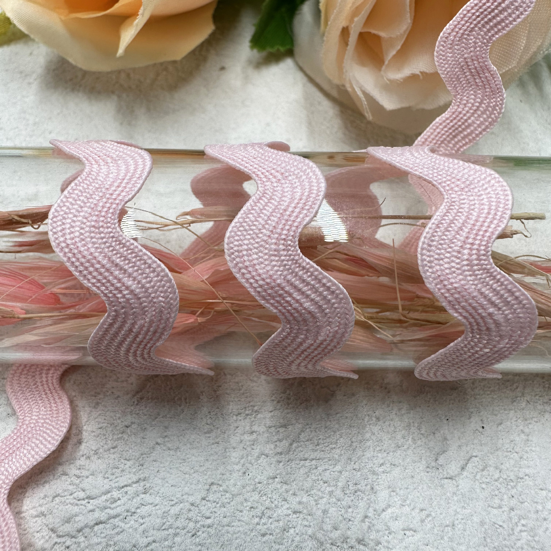 8mm onda sólida en forma de S curva banda de encaje cortina sombrero ropa infantil joyas de boda accesorios de ropa