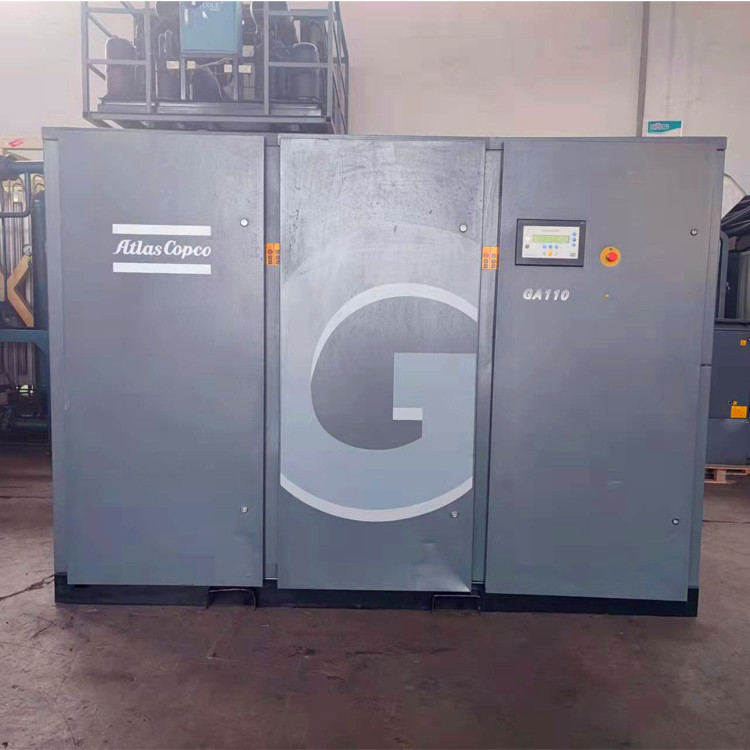 二手阿特拉斯GA55FF螺杆空气压缩机出租高压机租赁无油空压机租赁