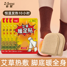 艾草暖足贴暖脚贴脚冬季保暖防寒发热脚踝贴足1D