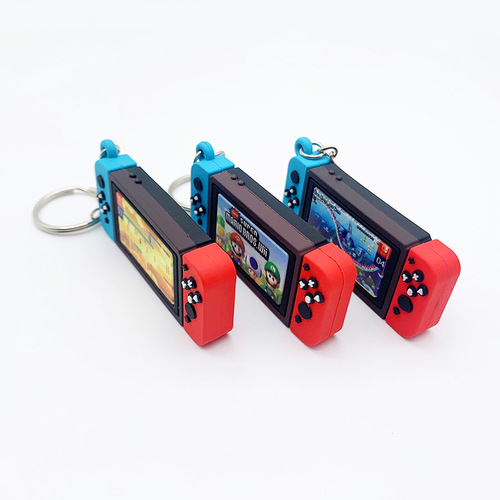 Switch Nintendo Gamepad Keychain Animal Crossing Super Mario Pendant Game Peripheral Pendant