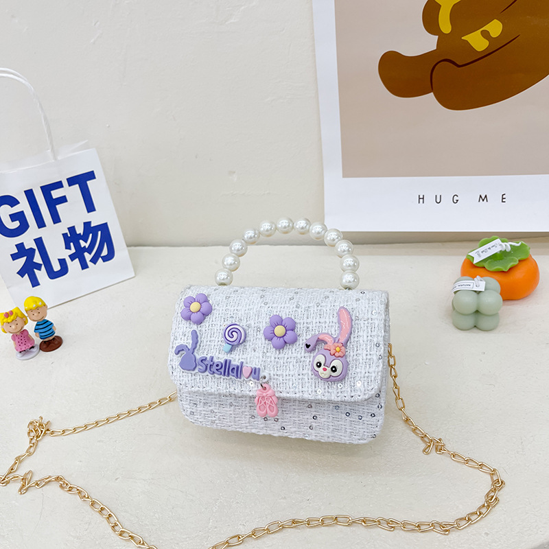 Bolsa de mensajero para niños hombro moda occidental princesa estilo coreano niña linda bebé 2022 nuevo bolso monedero