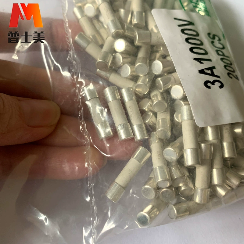 Керамическая трубка предохранитель 1000V3A5x20 защита окружающей среды высоковольтная страховая трубка взрывозащищенная защита окружающей среды высокого качества