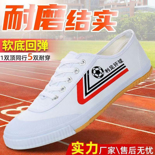 [Collection of Training Shoes] New Men's Cloth Shoes Non-Slip Wear-Resistant Martial Arts Shoes Track and Field Performance Foreign Trade Wholesale Delivery