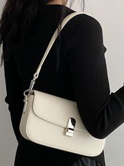 Baguette Shoulder Bag for Women 2024 New Trend Fashion Crossbody Bag with High-Quality Texture and Unique Design