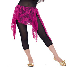 蕾丝腰裙练习服套装, 肚皮舞臀巾 肚皮舞腰带 练习服臀巾腰饰