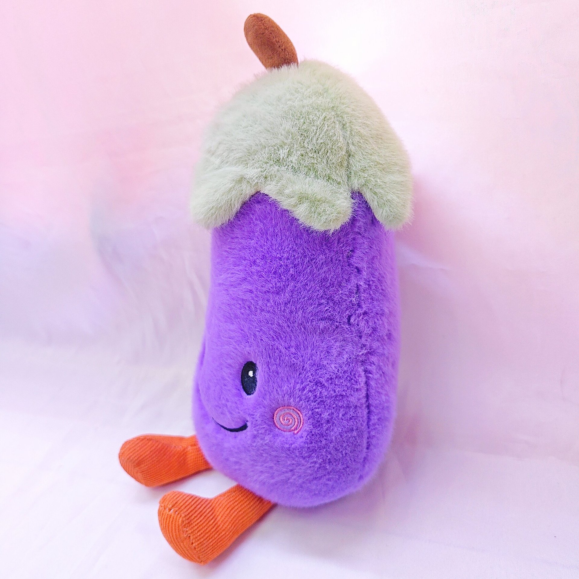 Muñeco de Peluche de Berenjena de 10 Pulgadas Felpa Algodón PP para Niños image 4