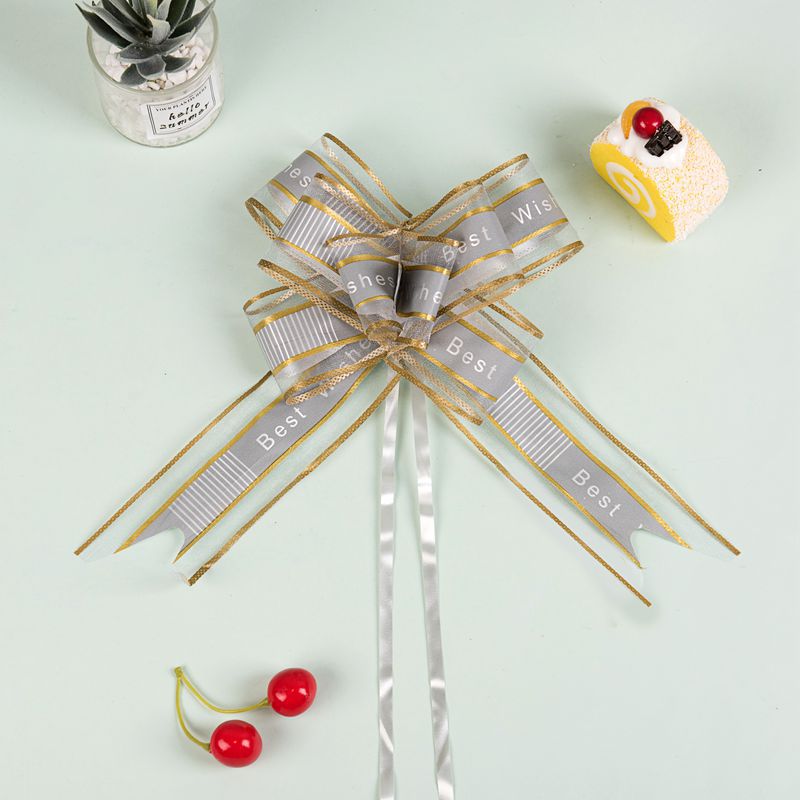 Nuevo hilo de nieve Carta Grande propuesta confesión estilo Garland boda decoración del coche embalaje regalo arco mano Garland