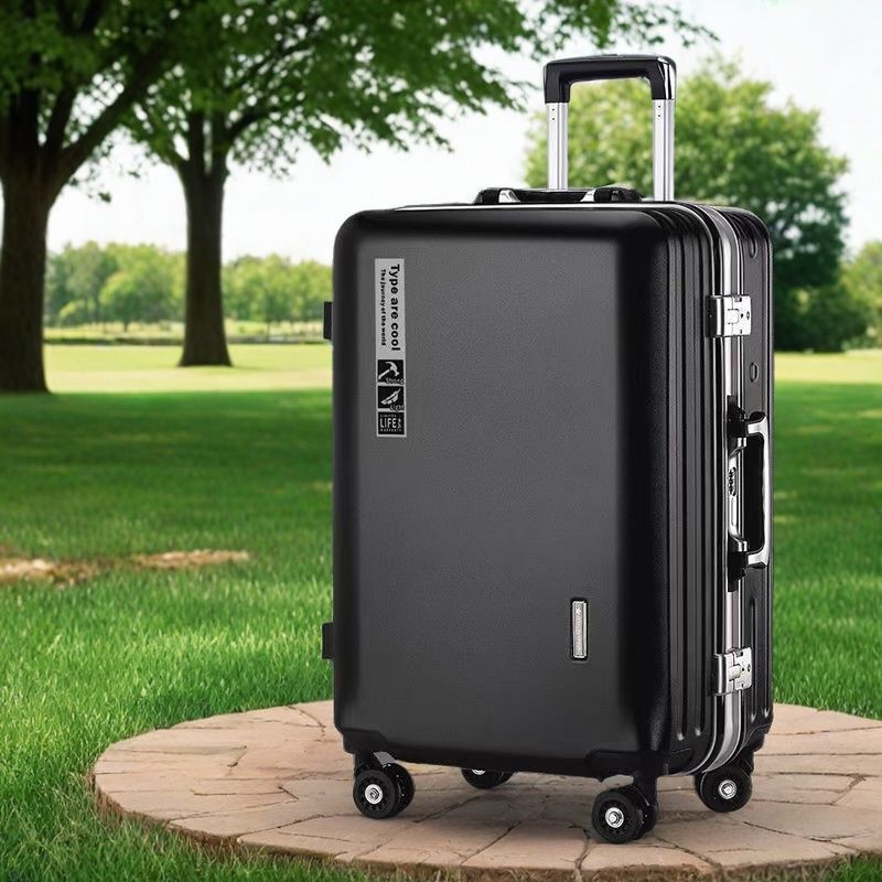 New Trolley Case Aluminum Frame Universal Wheel Student Suitcase Suitcase Men's and Women's Business Password Box 26 Suitcases Others