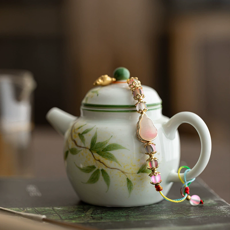  woven pendant handmade, teapot, tea set, decorations, accessory with accessories