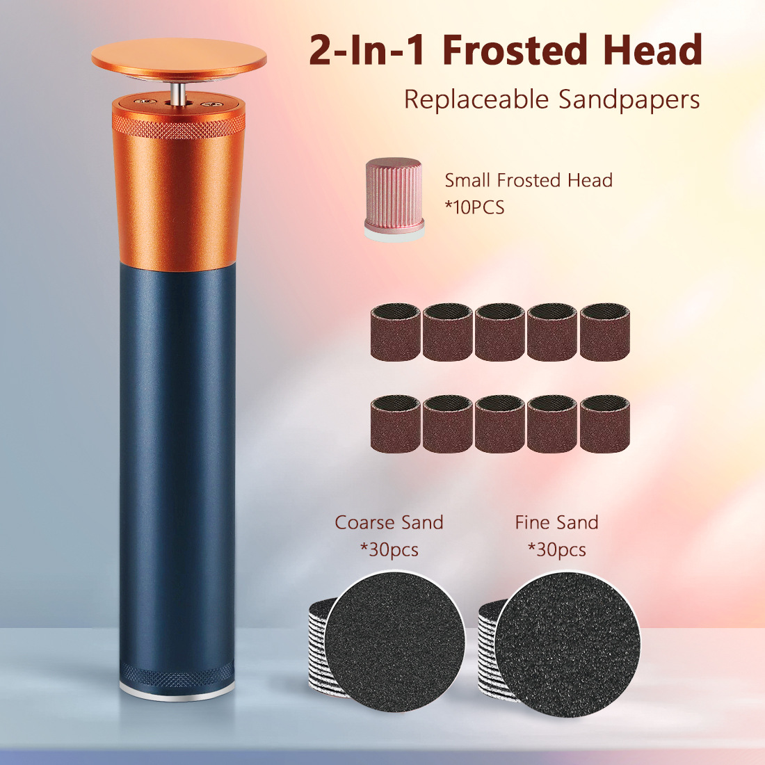 Electric Pedicure Device Automatic Household Foot File Rechargeable Dead Skin And Callus Remover Foot Care Machine_voghion.com