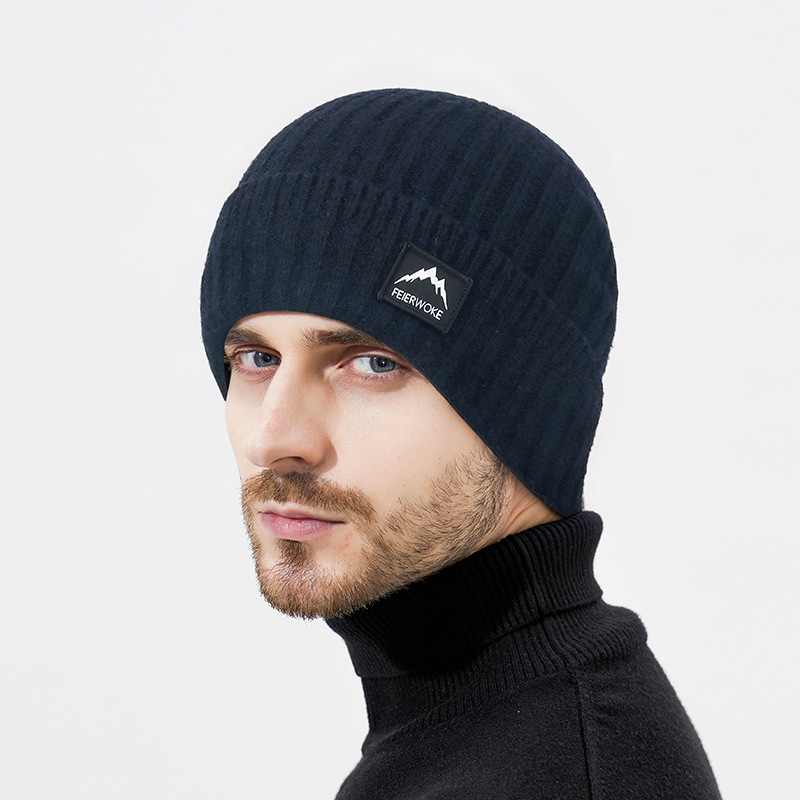 Separate hat navy blue