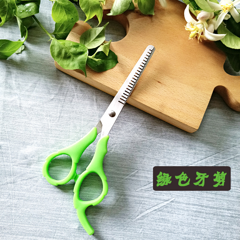 Tijeras para peluquería infantil, acero inoxidable, kit con peine – Mayorista de Yiwu