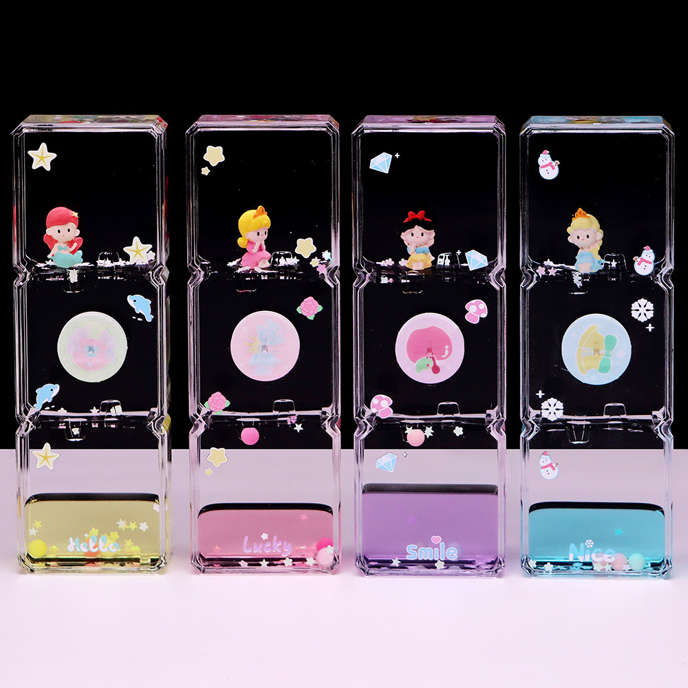 공주 - 세 방향의 기름방울 [색상 랜덤]