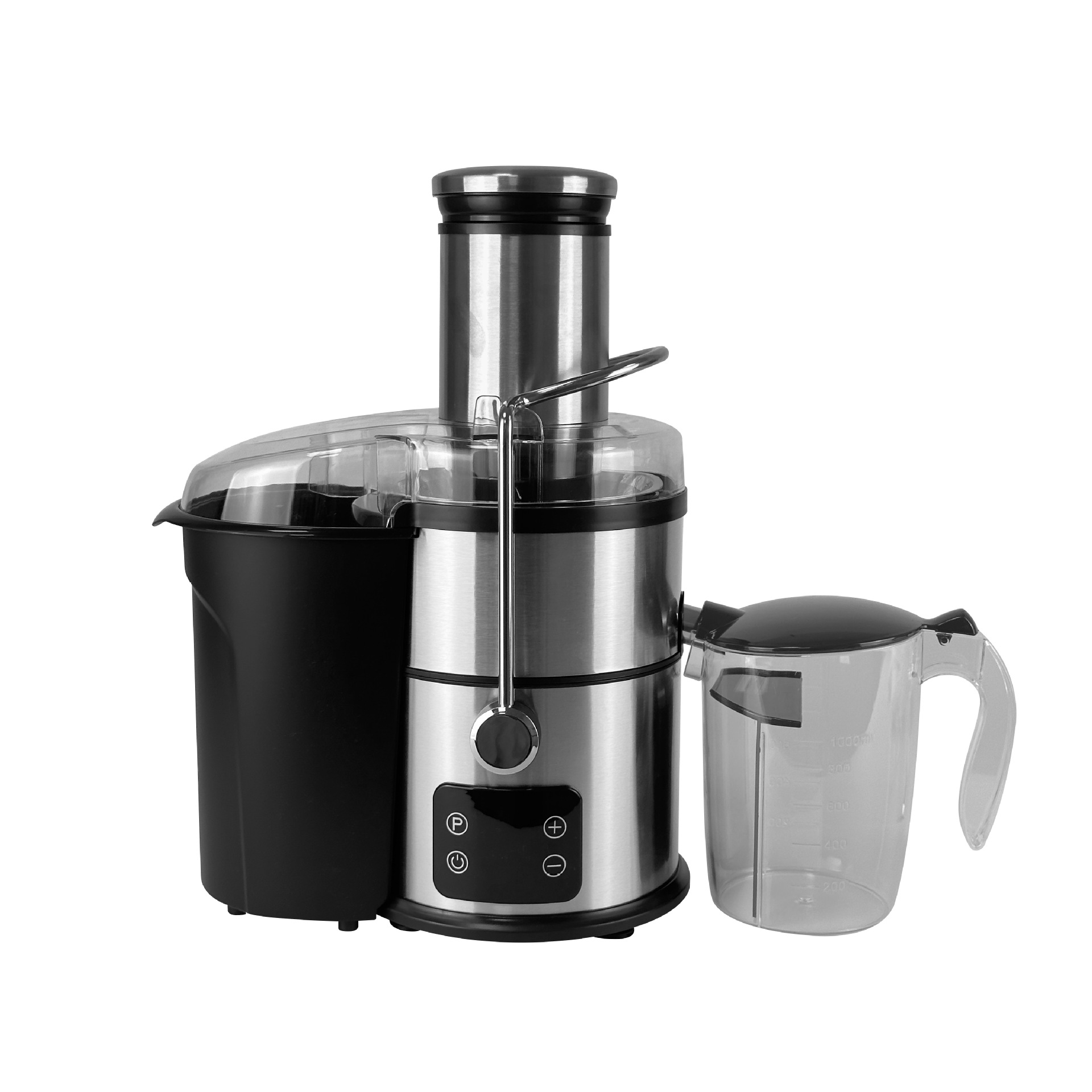 Cuatro en uno de acero inoxidable multifunción gran calibre exprimidor de jugo molino de carne doméstico separación de jugo de gran calibre agua