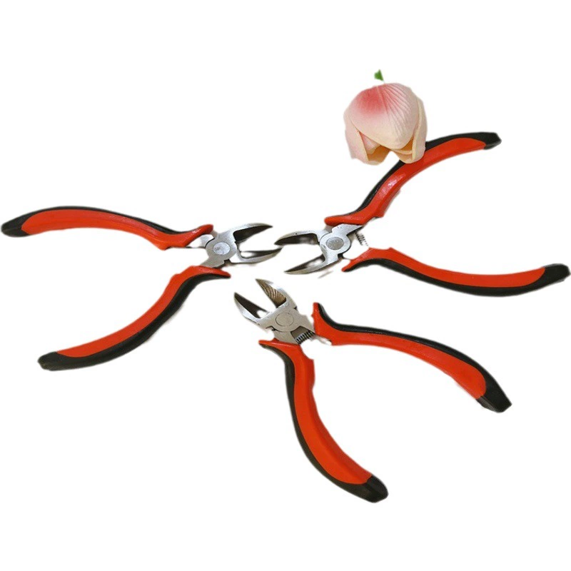 Прямые продажи диагональные плоскогубцы красные диагональные плоскогубцы Penang 5-дюймовые диагональные плоскогубцы цветочное искусство плоскогубцы для резки проволоки трудосберегающие плоскогубцы диагональные плоскогубцы