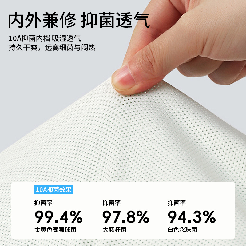 Pantalones interiores de hombre, ropa de hombre de alta calidad, 7A antibacterianos, pantalones de arroz, pantalones cortos de calzado de cuatro cuadrados, pantalones interiores de hombre