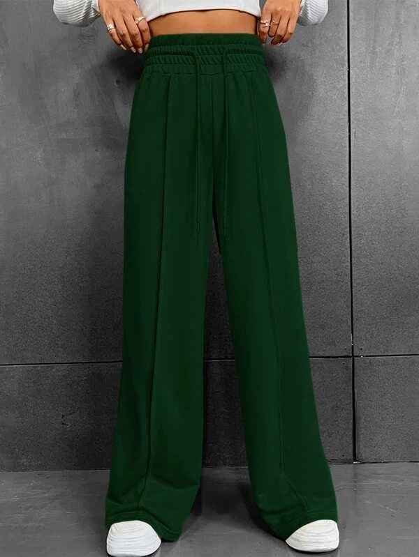 Pantalones deportivos para mujer en otoño 2025, nuevos pantalones de chándal rectos sueltos, pantalones de pierna ancha, pantalones casuales de baile al aire libre